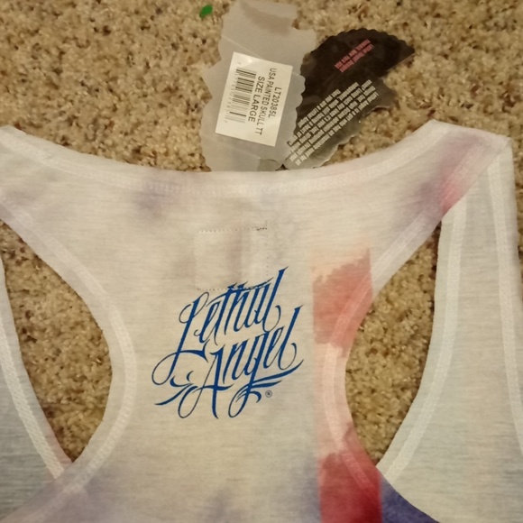 💢SOLD💢🆕 Lethal Angel Skull Tank - Picture 5 of 5